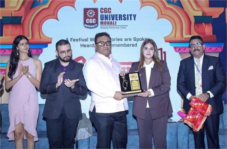 राष्ट्रीय साहित्य महोत्सव साहित्यम 2026 , चंडीगढ़ में लेखक अनिश कांजीलाल ने किया युवाओं को प्रेरित